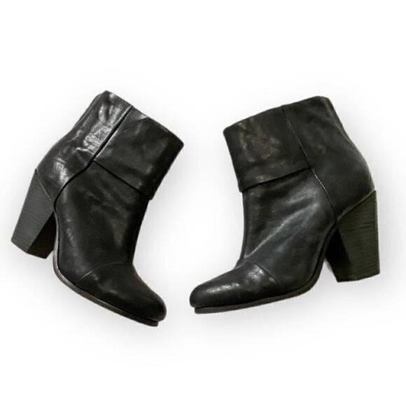 Rag and Bone Boots, Newbury Ankle Boots, Black - Picture 13 of 13